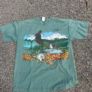 Vintage Bald Eagle Sturgis T Shirt Single Stitch Made In USA Men's XL